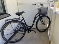 svart damcykel elegant line kayoba sesam
