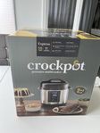 Crock-Pot 5,6L Express Multicooker. tryckkokare, kastrull.