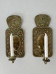 Ljuslampetter / ljusplåtar - vintage!
