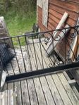 dagbädd/säng svart metall äldre ikea