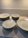 Porslin servis IKEA 365+ 24st Tallrikar och skålar