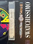 SWATCH GP105 MASQUERADE (2) 1993 RARE VINTAGE