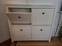 Hemnes Skoskåp antikvitt