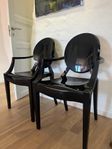 Kartell svarta stolar
