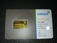 Umicore guldtacka 5 gram