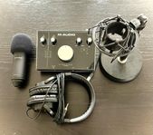 M-Audio M Track 2x2 Podcast/Musikpaket