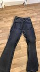 jeans svarta utsvängda st Xl