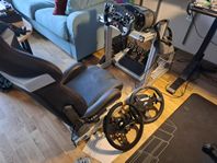 Komplett simracing rigg