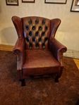 Fåtölj Chesterfield Ox-Blood