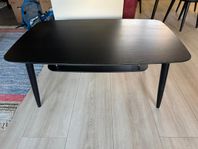 Soffbord 110 * 70 cm Bordbirger svartbets