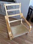 IKEA POÄNG Fåtölj stomme i björk.