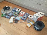 ELMATERIAL till ELINSTALLATION BORTSLUMPAS BILLIGT!