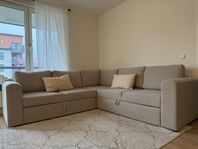 Bäddsoffa med förvaring