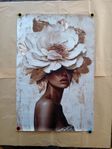 WMN Flattering Gold Poster 50x75cm 
