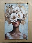 WMN Golden Lady Poster 50x75cm 