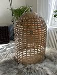 Handvävd taklampa i bambu