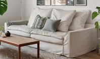 Soffa 3-sits Vit (Furninova)
