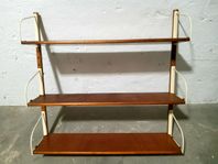 Teakhylla 1950/60-t Retro Vintage Stringtyp