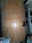 silo med skruvar 4x4,5 m. 15-18m3 nedmonterad.