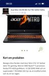 Acer Nitro V16 R5-8H/16/1TB/4050/165 16"