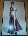 Star Wars, Stjärnornas Krig, Leia Affisch (inramad)