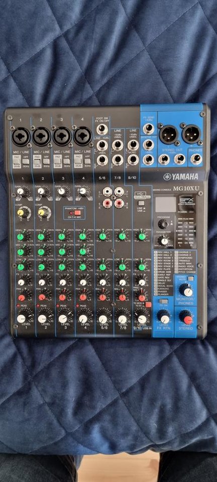 Yamaha mg10xu bordsmixer