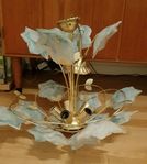 Taklampa "murano" glas