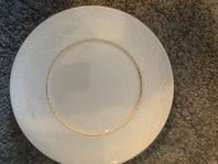 Fyrklövern Diamond 18 st;assiett, mattallrik och sopptallri