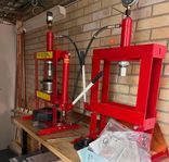 2 Verkstadspressar 10 ton