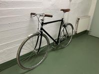 Herrcykel svart/silver