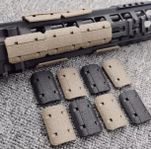 Greppvänliga plastlock som passar i M-Lok-uttag
