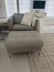 Boconcept fåtöljer 4 st samt 2 soffpallar