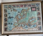 Karta över europa