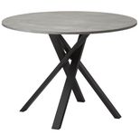 MARIEDAMM Bord, mörkgrå, 105 cm