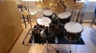 Trumset Pearl Roadshow i bra skick
