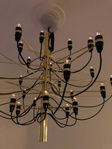 Flos Sarfatti 30 mässing led + glödtråd