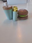 hamburge set och kakfat