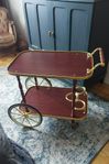 serveringsvagn/drinkvagn i retrostil