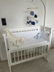 Bedside crib Sun från Troll
