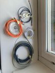 Ethernet kablar olika längder 1.5 m - 5 m