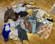 Stort klädpaket strl 62/68