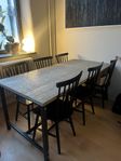 Matbord i betong - BORTSKÄNKES