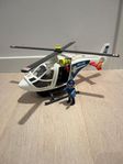 Playmobil Polishelikopter med två poliser