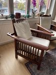 Fåtöljer i teak 2st