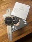 Garmin Fenix 7S Sapphire Solar med garanti kvar till 25/1-26