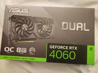 Helt ny oöppnad - ASUS GeForce RTX 4060 Dual OC 8GB GDDR6