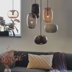 Örsjö Pebble taklampa fönsterlampa lampa knubbig & lång