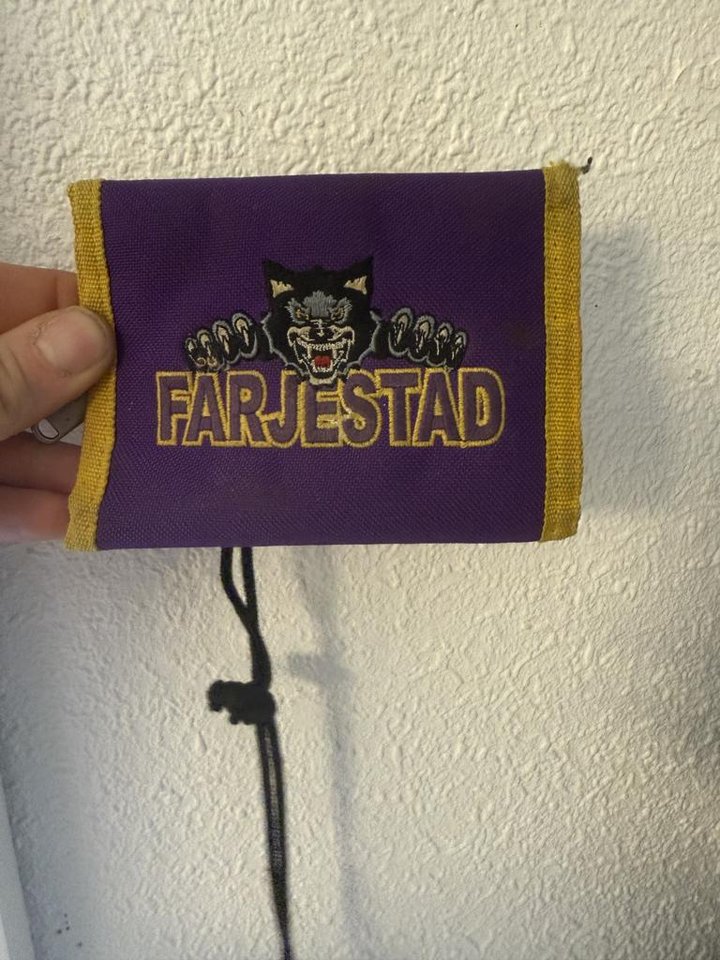 gammal Färjestad plånboken i ...