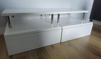 Vägghängda sängbord/nattduksbord