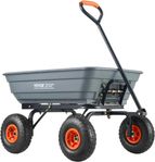 NY! VEVOR Dumper-Vagn 275kg Last i Metall/Plast . Tiltbar.
